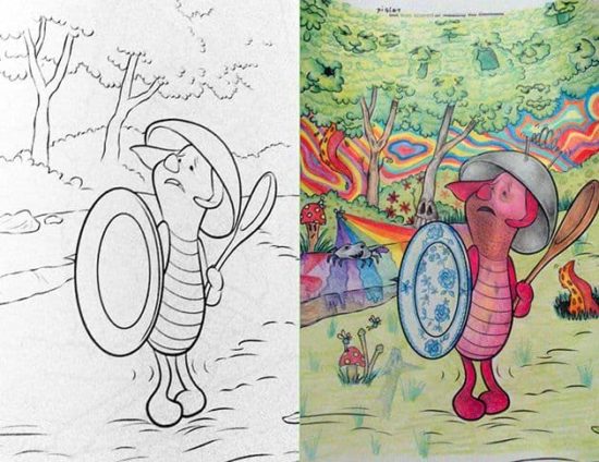 Coloring Book Corruptions