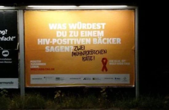 Was würdest du zu einem HIV-positiven Bäcker sagen?