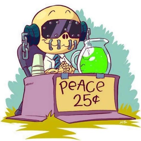 Cute Vic Rattlehead: Peace Sells But Who's Buying?
