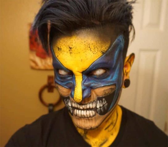 Make-Up Comic Superhelden