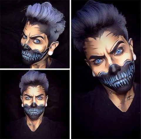 Make-Up Comic Superhelden