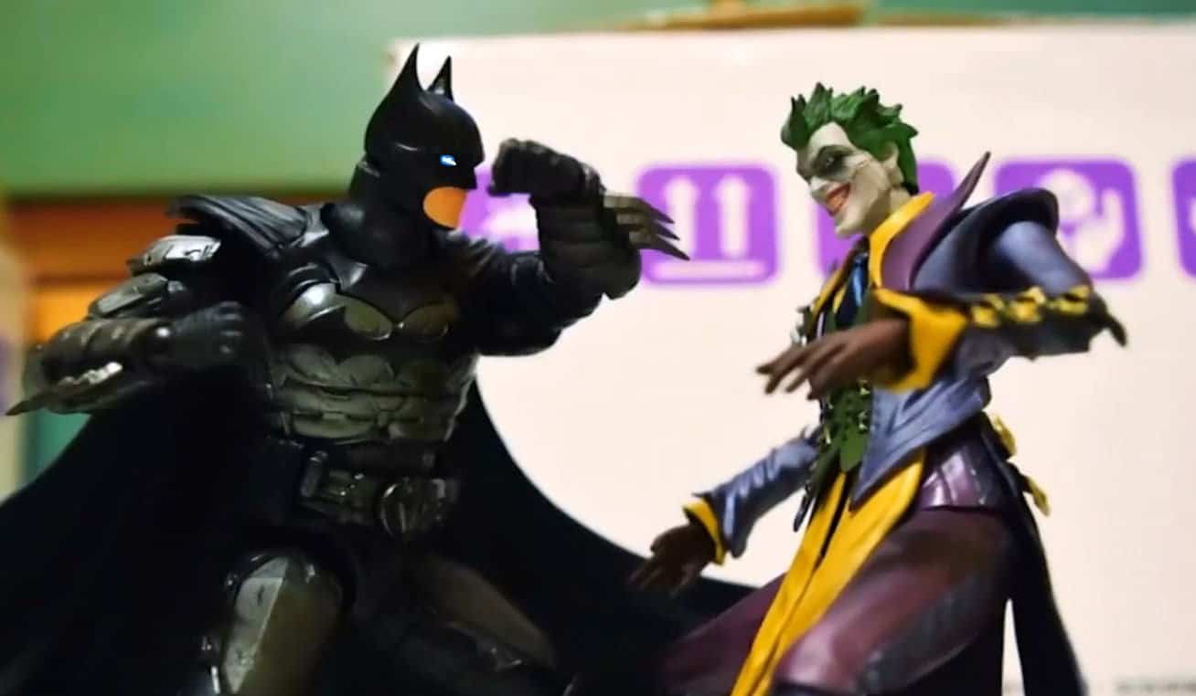 Batman vs Joker stop motion