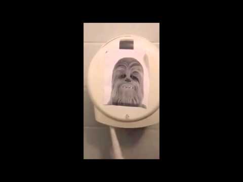 Chewbacca toiletpapier