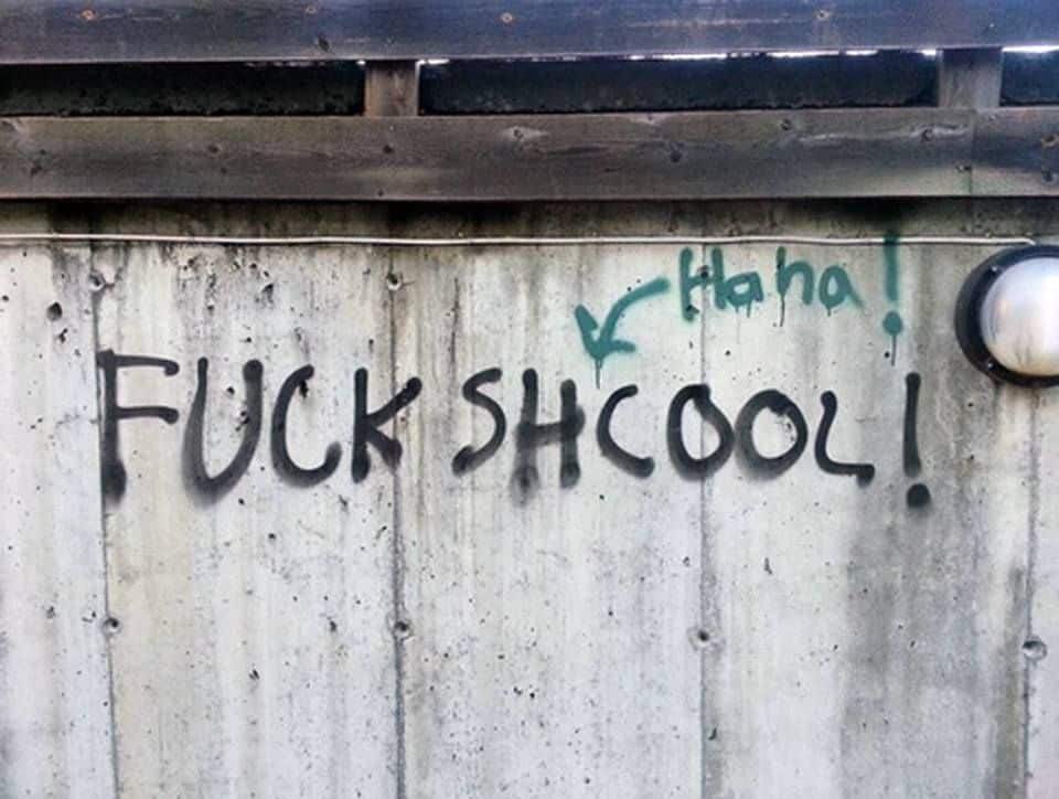 Fuck Shcool!