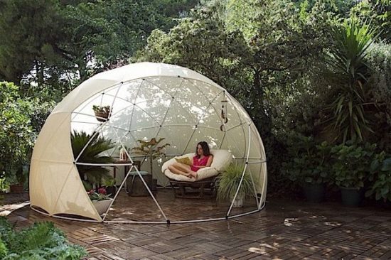 An igloo without snow or ice for the whole year