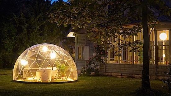 Ein Iglu ganz ohne Schnee und Eis für das ganze Jahr