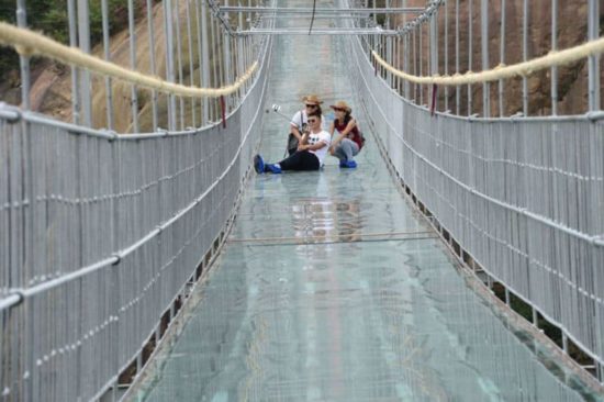 The longest glass bridge in the world