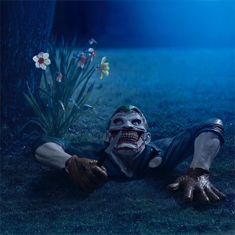 Joker als Gartenzwerg