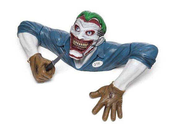 Joker als Gartenzwerg