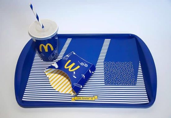McDonald's macht blau