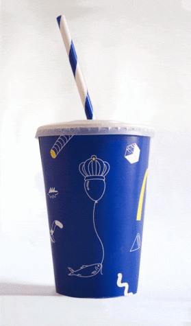 McDonald's macht blau