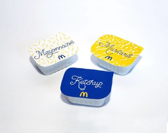 McDonald's macht blau