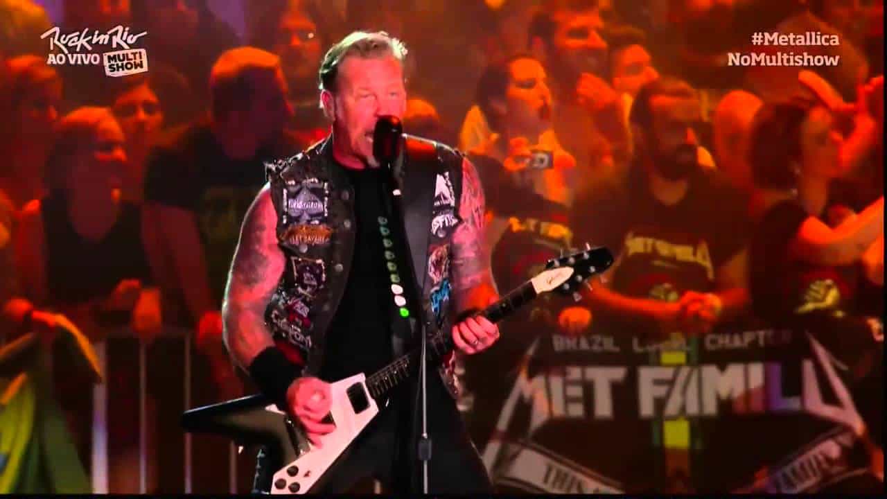 Metallica: complete video voor het optreden "Rock In Rio".