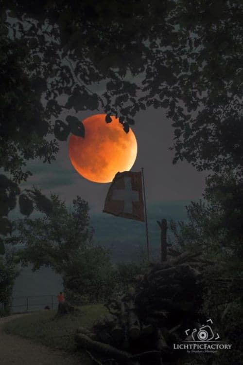 Mondfinsternis 2015 in der Schweiz