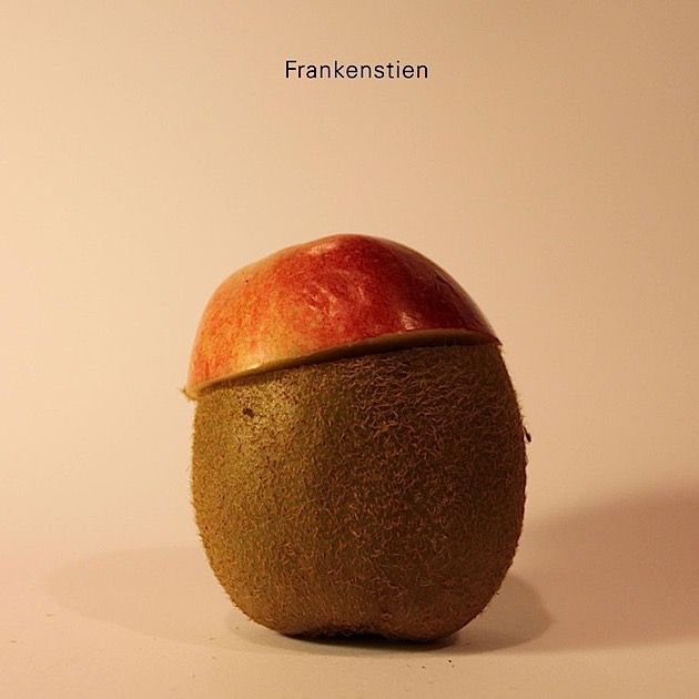 Prominente Köpfe aus Kiwis geschnitzt