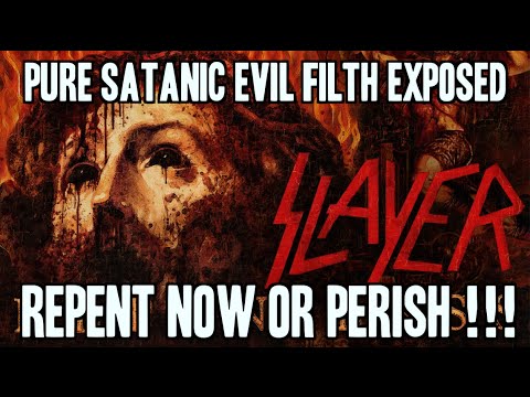 Slayer: clipe de "Repentless" é "pura sujeira satânica do mal"