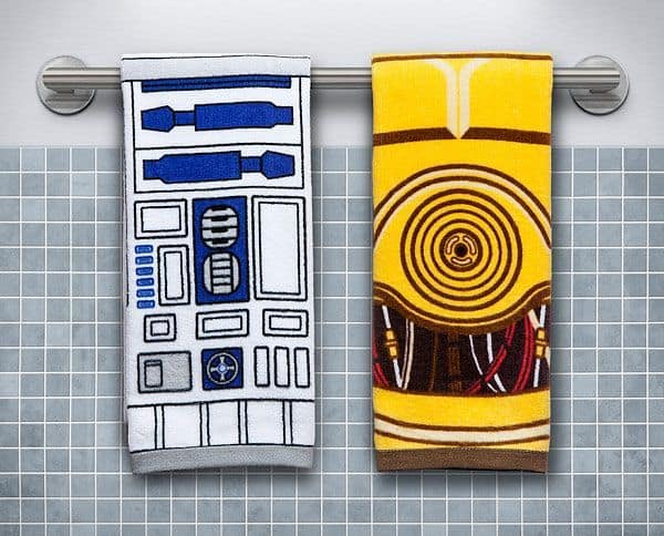 Star Wars Handtuch Set: R2-D2 & C-3PO