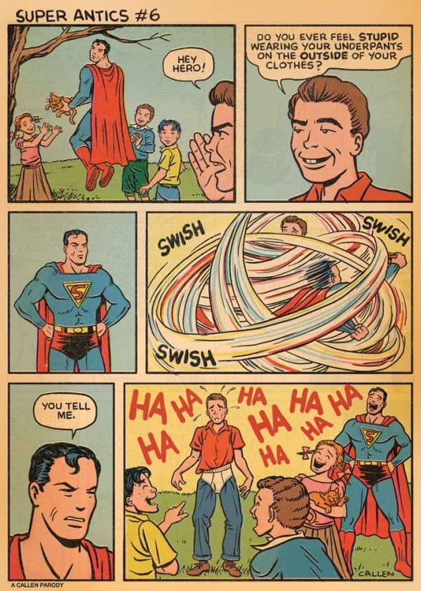 Superman's Unterhose