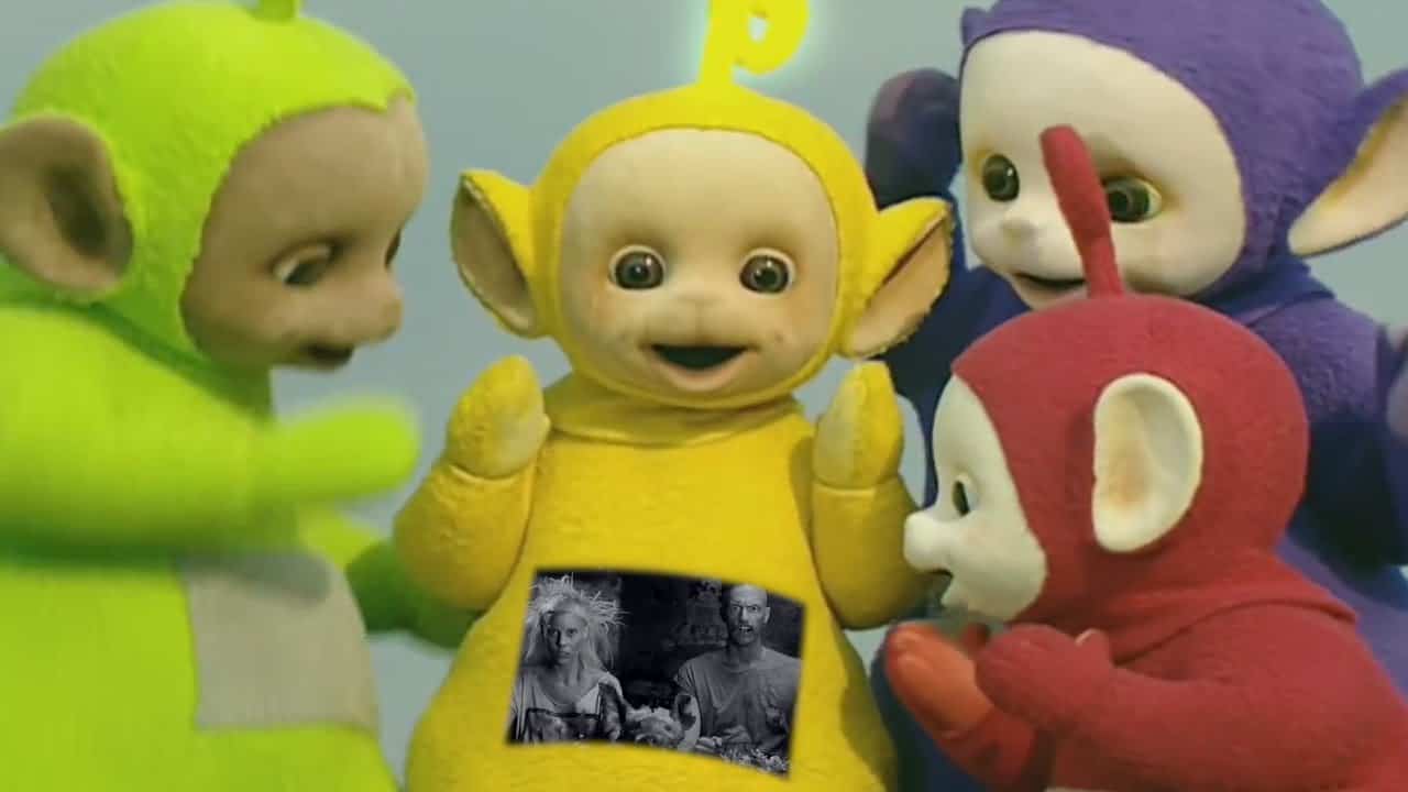 The Teletubbies perform “I Fink U Freeky” by Die Antwoord