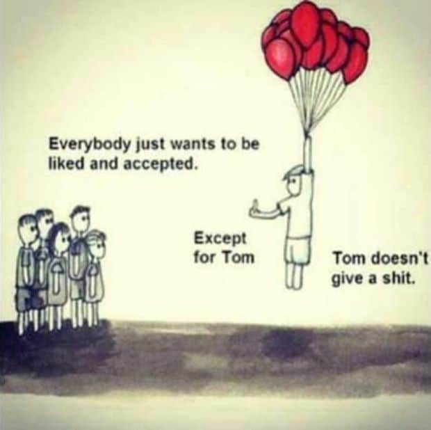 We should all be a bit more like Tom