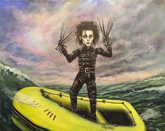 Unterhaltsame Gemälde von Travis Chapman