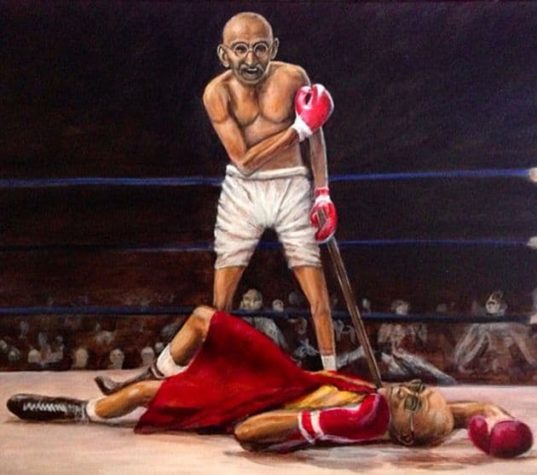 Unterhaltsame Gemälde von Travis Chapman