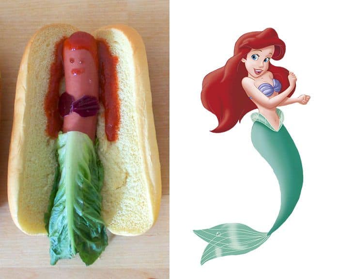 Hot Dog Royale: Disney Princesses with a difference