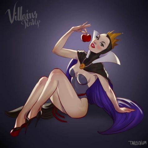 Disney Schurkinnen als Pin-Up Girls