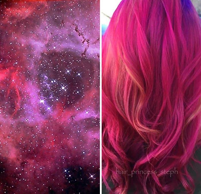 The galaxy in your hair