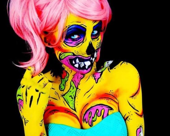 Monsterliche Bodypaintings