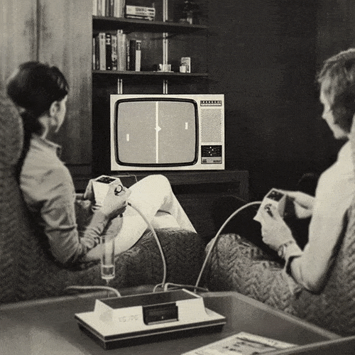 Naquela época, na sala de estar: Pong