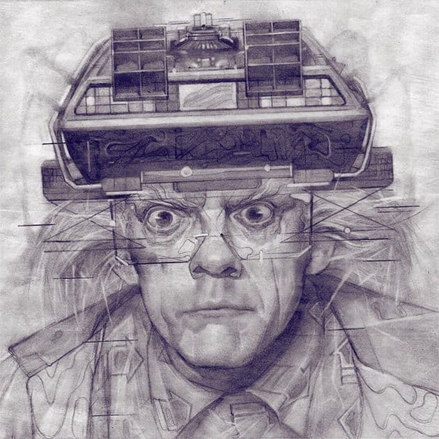 Zurück in die Zukunft Bilder: Zeichnen lernen mit Marty McFly & Doc Brown