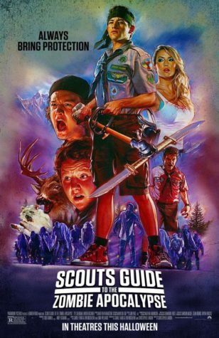 Scouts versus zombies - Poster