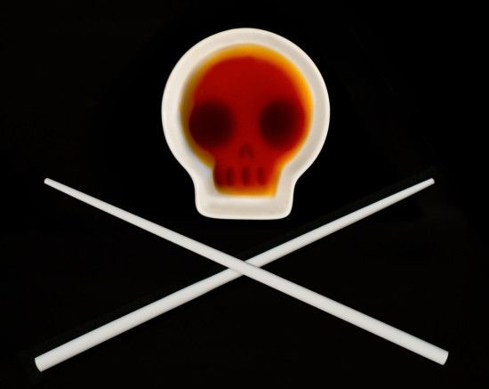 Skull Soy Dish