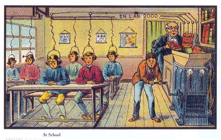 Wie man sich um 1900 das Jahr 2000 vorstellte