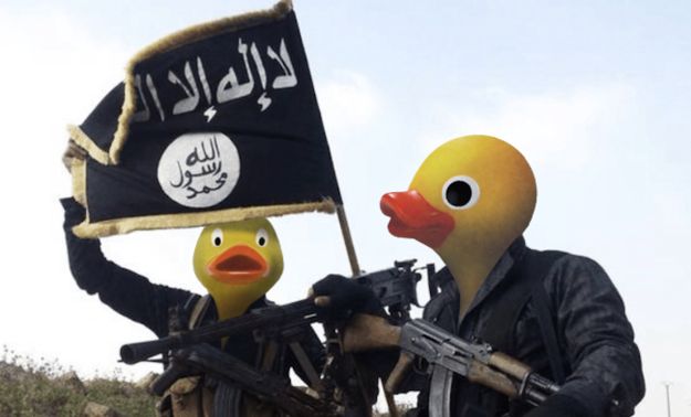 Allahu Quackbar: Le papere di gomma dell'IS
