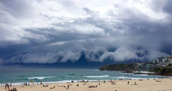 Tsunami clouds over Sydney