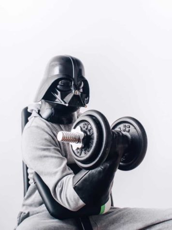 O que Darth Vader realmente faz: uma série de fotos muito pessoal