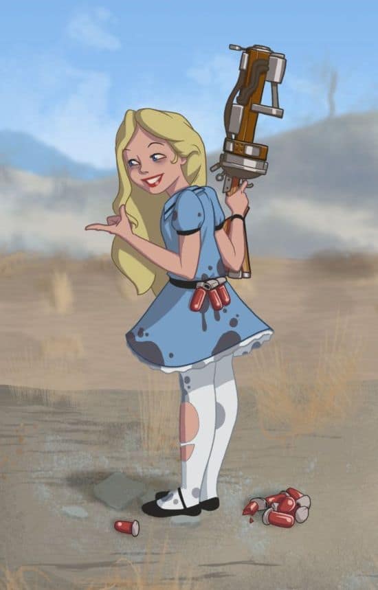 Księżniczki Disneya z Fallouta