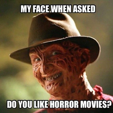 Mein Gesicht wenn mich jemand fragt, ob ich Horrorfilme mag
