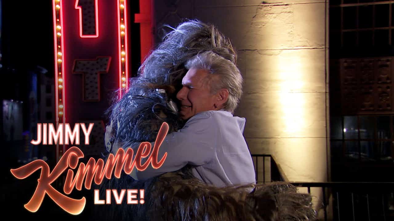 Harrison Ford ends his feud with Chewbacca