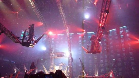 Mötley Crüe finalmente en la gira final en Basilea