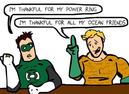 What we are thankful for