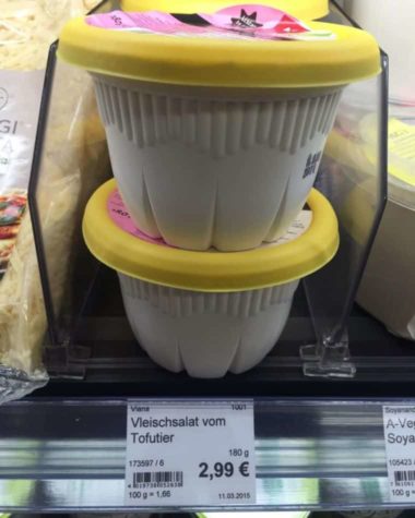 Vleischsalat vom Tofutier