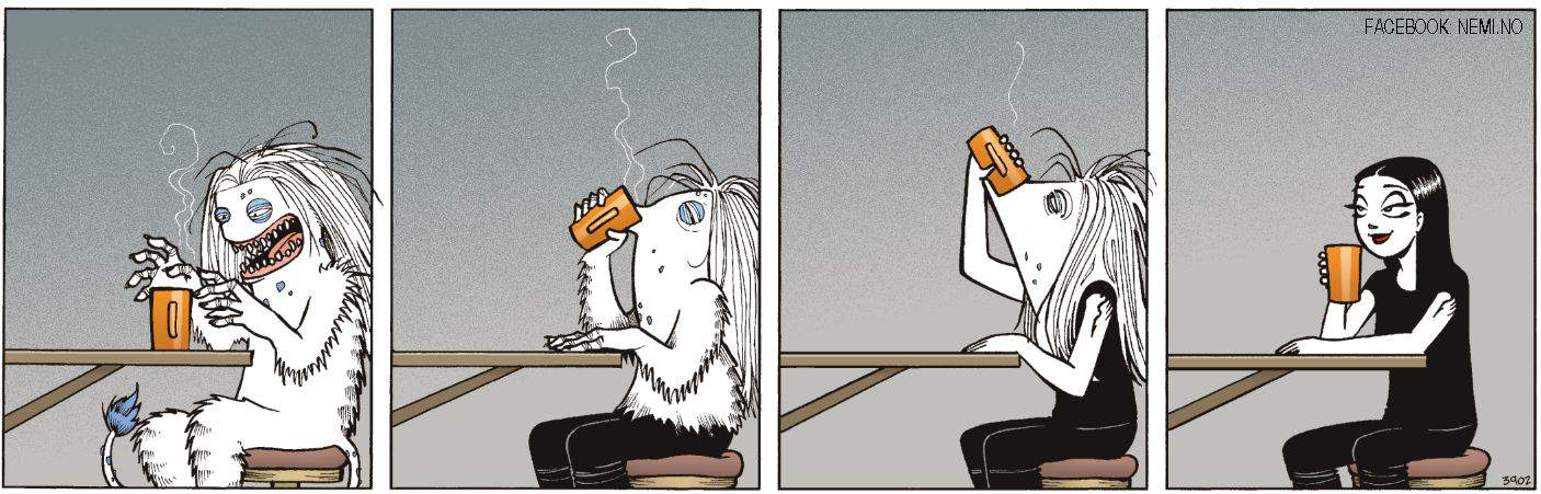 Morgens, vor dem ersten Kaffee