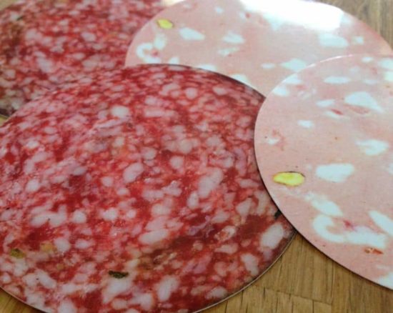 Wurst, Speck und Steak Sticker