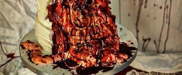 Zombie-Hochzeitstorte verschlägt den Gästen den Appetit