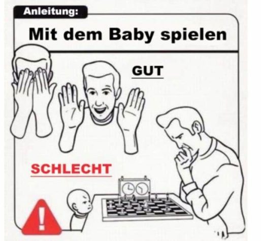 Anleitung für ein Baby