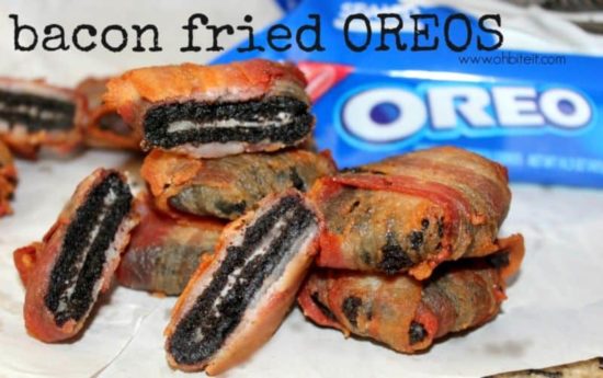 In Speck frittierte Oreos