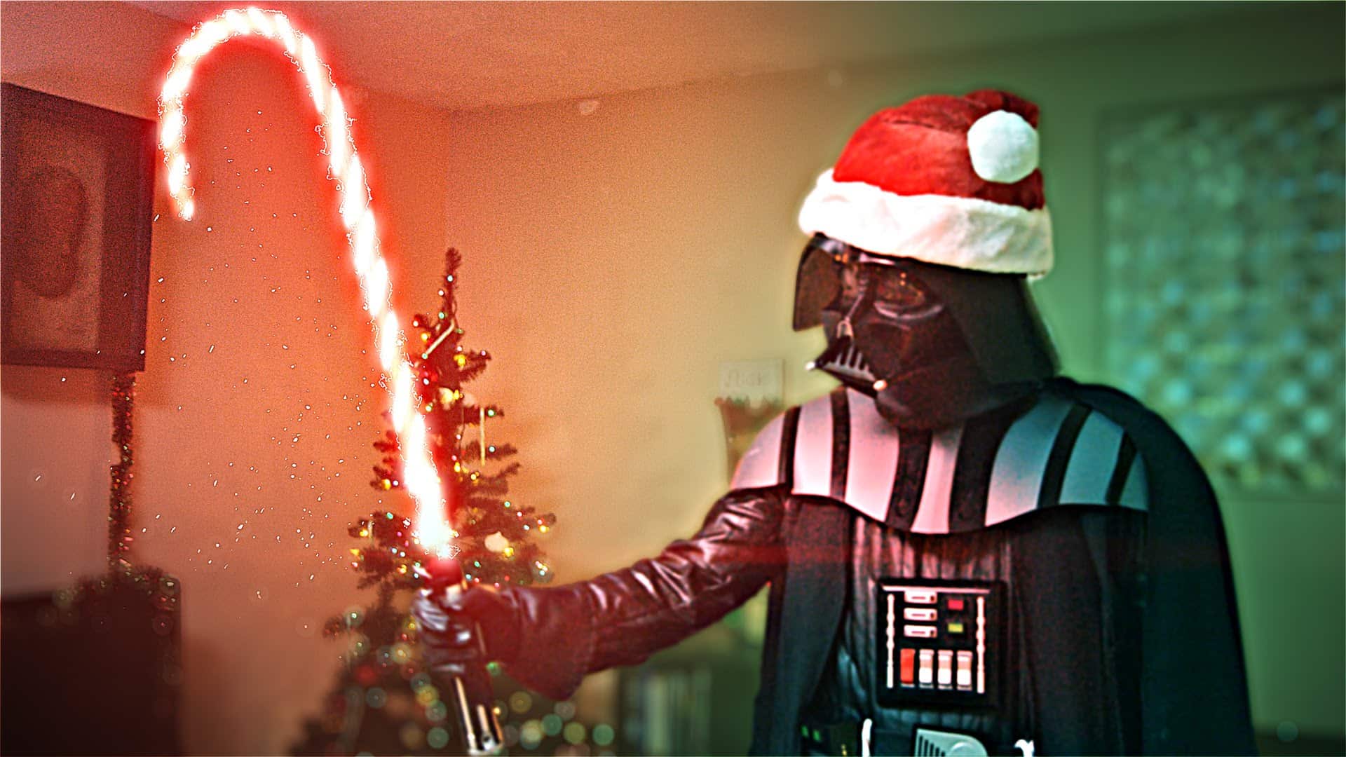 Darth Santa zerstört Weihnachten
